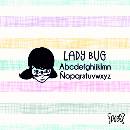 Par de 3 Studio sello marca ropa lady bug