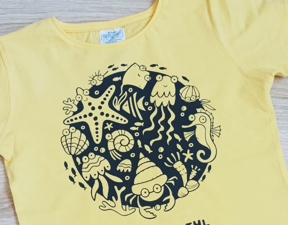 Par de 3 Studio camiseta wonderful world