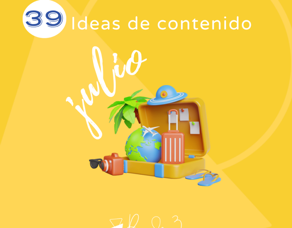 Par de 3 Studio Calendario contenidos julio 2025