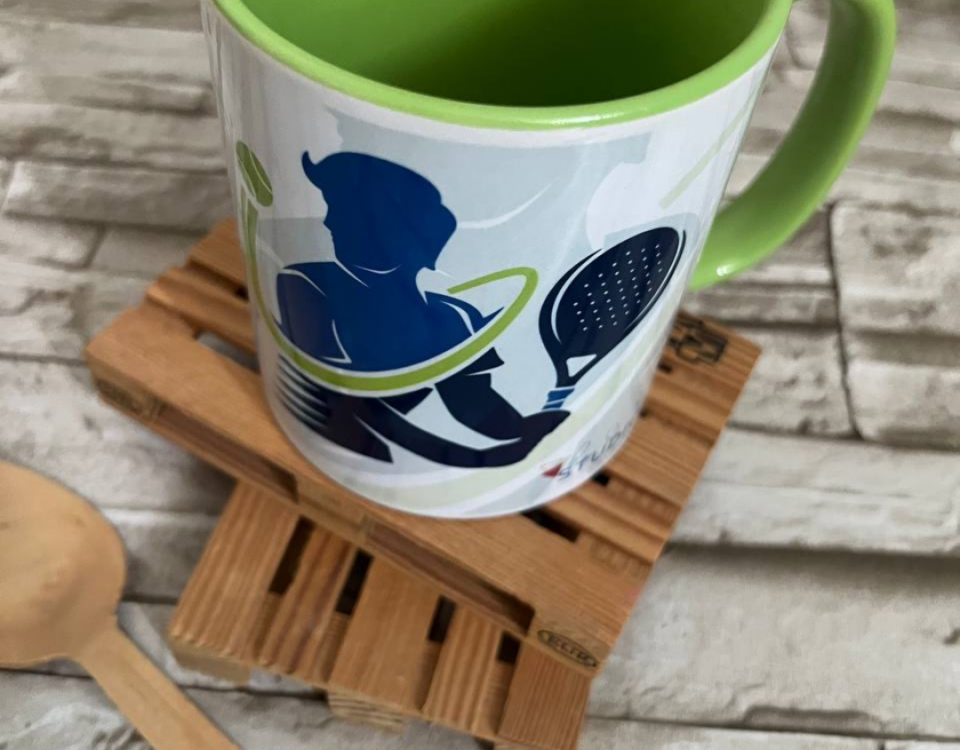 Par de 3 Studio taza personalizada