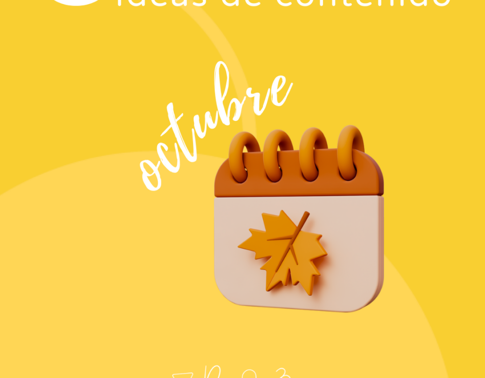 Par de 3 Studio Calendario contenidos octubre 25