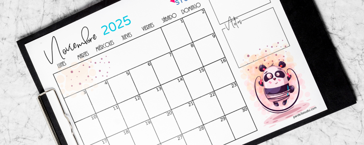 Par de 3 Studio Mensuario noviembre 2025