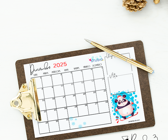 Par de 3 studio mensuario diciembre 2025